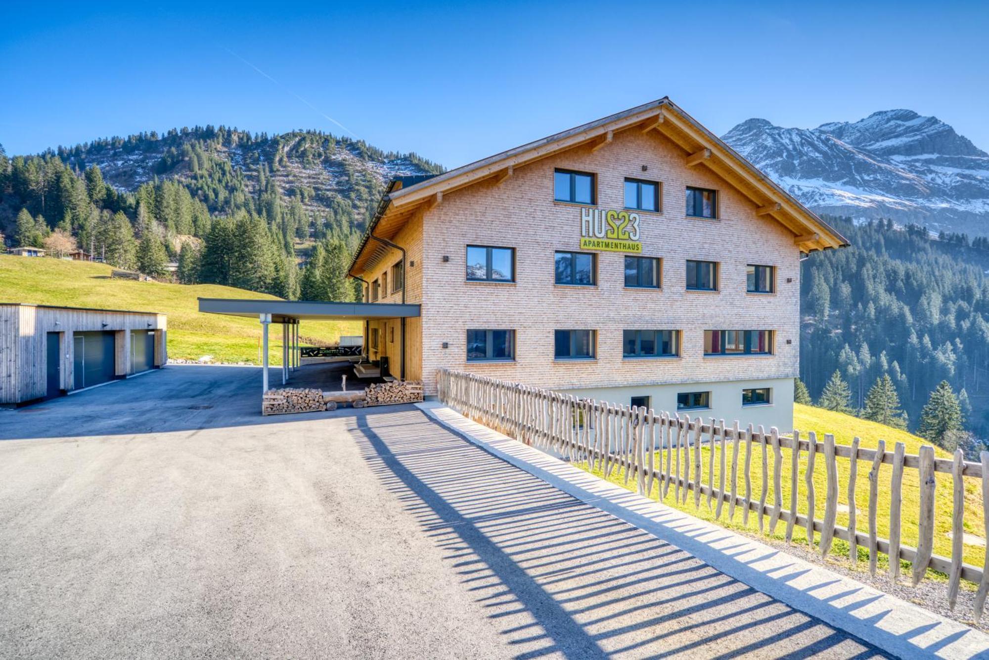 Hus23 With Wellness Apartman Schröcken Kültér fotó